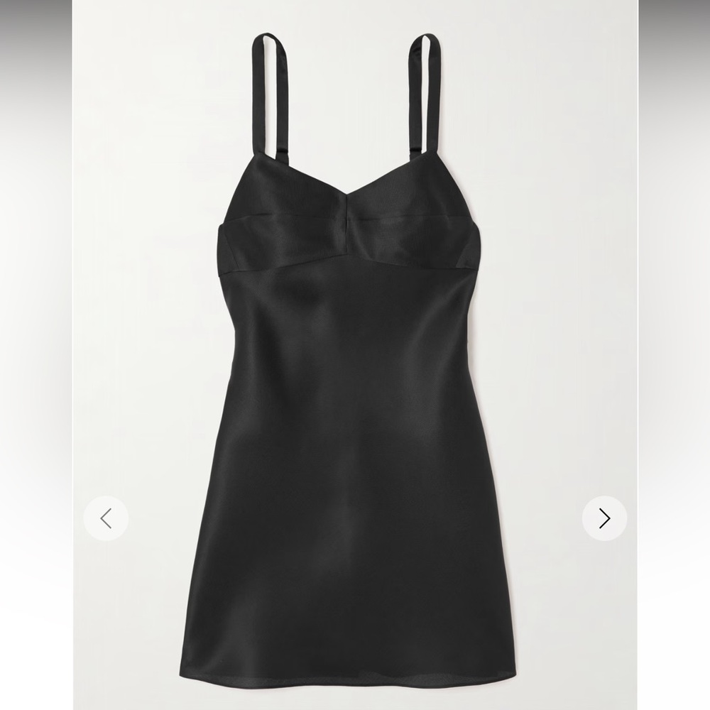 Black Khaite Silk Dress Size 6 NTW